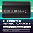 thumbnail image 3 of ADATA SD810 2000G IP68 Water Resistance Up to 2000 MB/s USB 3.2 Gen 2 USB-C External Solid State Drive - Black for Android (SD810-2000G-CBK), 3 of 8