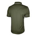 thumbnail image 2 of Jalioing Men's Casual Golf Shirt Short Sleeve Collared Plain Texture Shirts Business Dressy Fashion Tops for Men, 2 of 7
