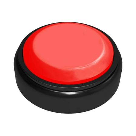 Custom Easy Button Sequencer Surprise - Record (3) 10-Second Messages that Play in Sequence (Messages are 10 Seconds Long)