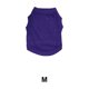 thumbnail image 4 of Methold Ropa para cachorros, suministros de algodón para mascotas, camisetas transpirables para perros, chaleco para perros de estilo sencillo Ropa para mascotas Violeta METRO, 4 of 6