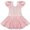 A Pink, variant on YONGHS Kids Girls Short Ruffle Sleeves Ballet Dance Tutu Dress Gymnastics Leotard 2-14