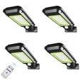 thumbnail image 1 of 72 LED Solar Street Lights Outdoor Wireless Solar Security Wall Light Motion Sensor with 3 Lighting Modes for Porch Gutter Barn Garden Deck Fence Patio Path,4 Pack, 1 of 8