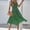 Green, variant on Uscallm Women's Casual Maxi Dresses Round Neck Sleeveless High Low Hem Printed Boho Lightweight Long Vacation Beach Sundresses, Blue S