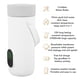 thumbnail image 3 of Caldera De Agua Eléctrica Portátil, Caldera De Agua Caliente De Té 350 Ml, 27000 MAh USB Recargable, Ebullición Rápida, Controles De Temperatura, Para Acampar Viajes, 3 of 7