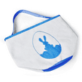 thumbnail image 6 of Fun Little Toys Easter Bunny Basket, Blue Rabbit Cloth Basket, Bunny Barrel, Candy Gift Basket, Gift Carry Candy Bag, Easter Party Favors for Kids, Easter Egg Hunt, Party Decoration for Kids, 6 of 6