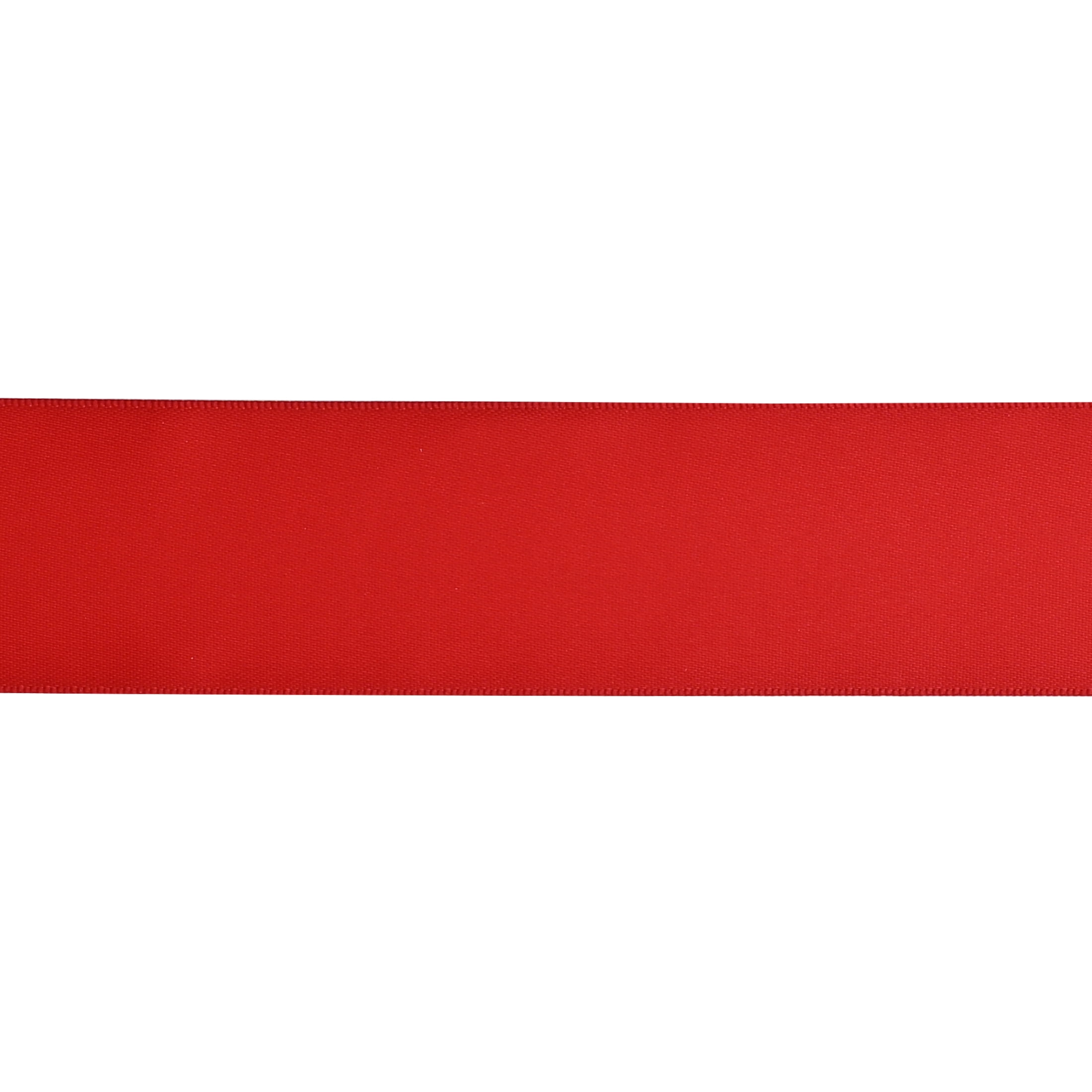 Gwen Studios 1.5" Red Satin Ribbon, 7 Yards