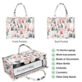 thumbnail image 2 of Large Capacity Tote Bag,Christmas Tree and House Pattern Handbag Fashion Luxury Tote Bag,15.7"x13"x 5.1" Inches,Laptop Compatible, 2 of 6