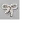 thumbnail image 1 of 10Pcs Imitation Pearl & Glass Beads Sew on Appliques with Rhinestone Sewing Craft Decoration Bowknot White 45x52x5.5mm, 1 of 1