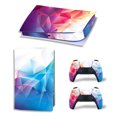 thumbnail image 1 of PS5 Digital Edition Skin Sticker Geometry Removable Cover PVC Vinyl for PS5 Console and 2 Controllers PS5Digital-4136, 1 of 6
