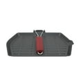thumbnail image 2 of Gold Coast Cast Iron 13" x 7" Rectangular Black Grill Pan, 2 of 4