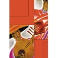 thumbnail image 2 of McIntosh, Frank 13x18 Black Ornate Wood Framed with Double Matting Museum Art Print Titled - Japanese Instrument Player, 1931, 2 of 4