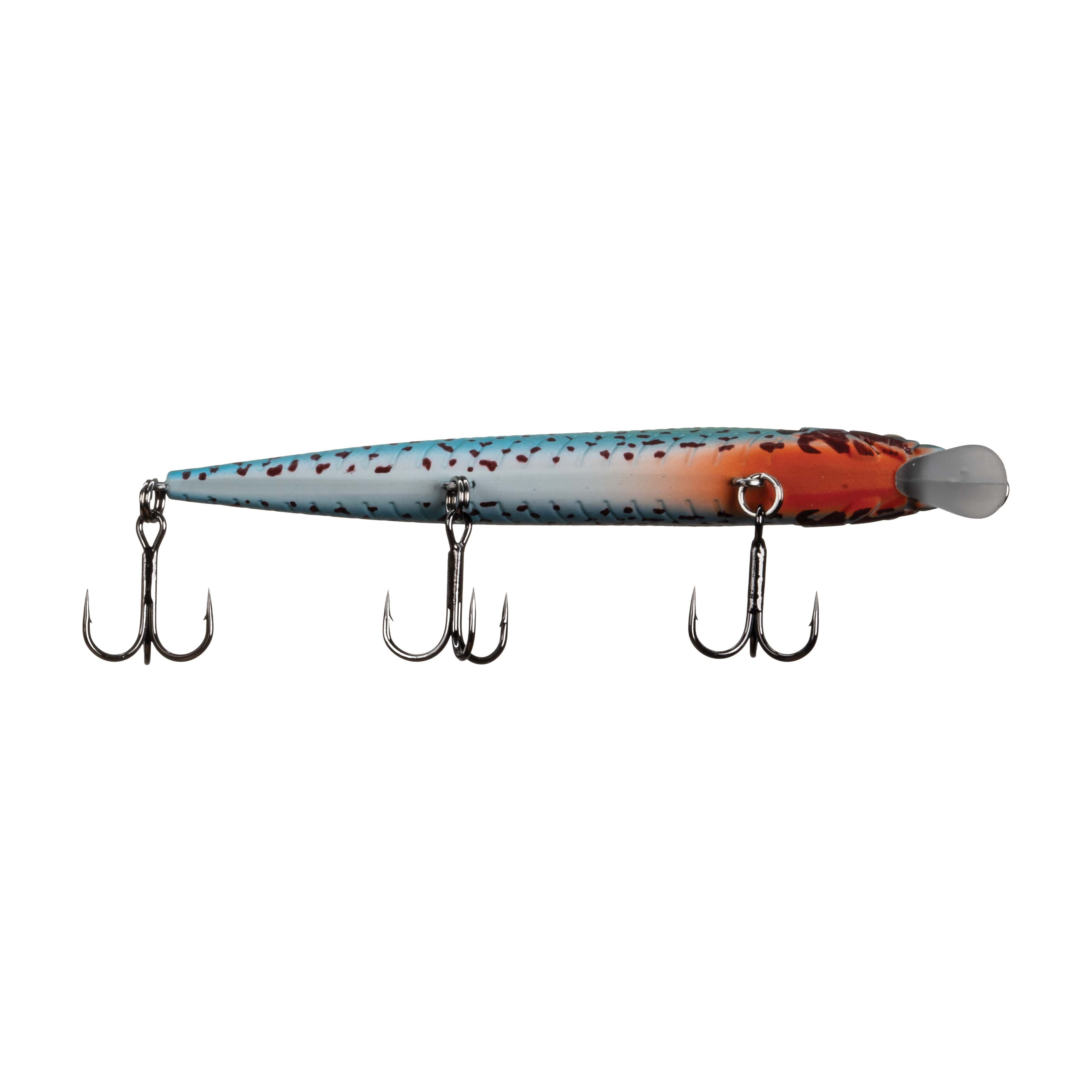 Ozark Trail 3.75 in Jerkbait Fishing Lure, Squash, 6.5 ft Diving Depth