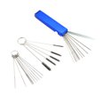 thumbnail image 2 of KLKCMS Carburettor Cleaner Brush Set Carburetor Removal Tools for Accessories Moped without Scrape Pin, 2 of 9