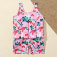 thumbnail image 4 of Uccdo 2-6Y Little Boys Girls Sleeveless Rashguard One-piece Float Swimsuits Buoyancy Bathing Suit, 4 of 6