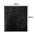 thumbnail image 2 of SEARCHI 10PCS 3D Wall Panels, 35 x 38cm 3D Brick Wall Self Adhesive Foam Background Wall Tiles Paper Peel, Stick Stone Effect for Home Decoration, 2 of 6
