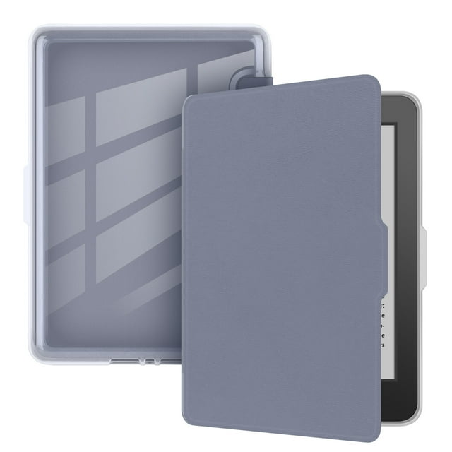 GANGXUN Funda Rosa Compatible con Kindle Paperwhite 3/2/1 – Acrílica, Resistente a Salpicaduras, Modo Reposo Inteligente