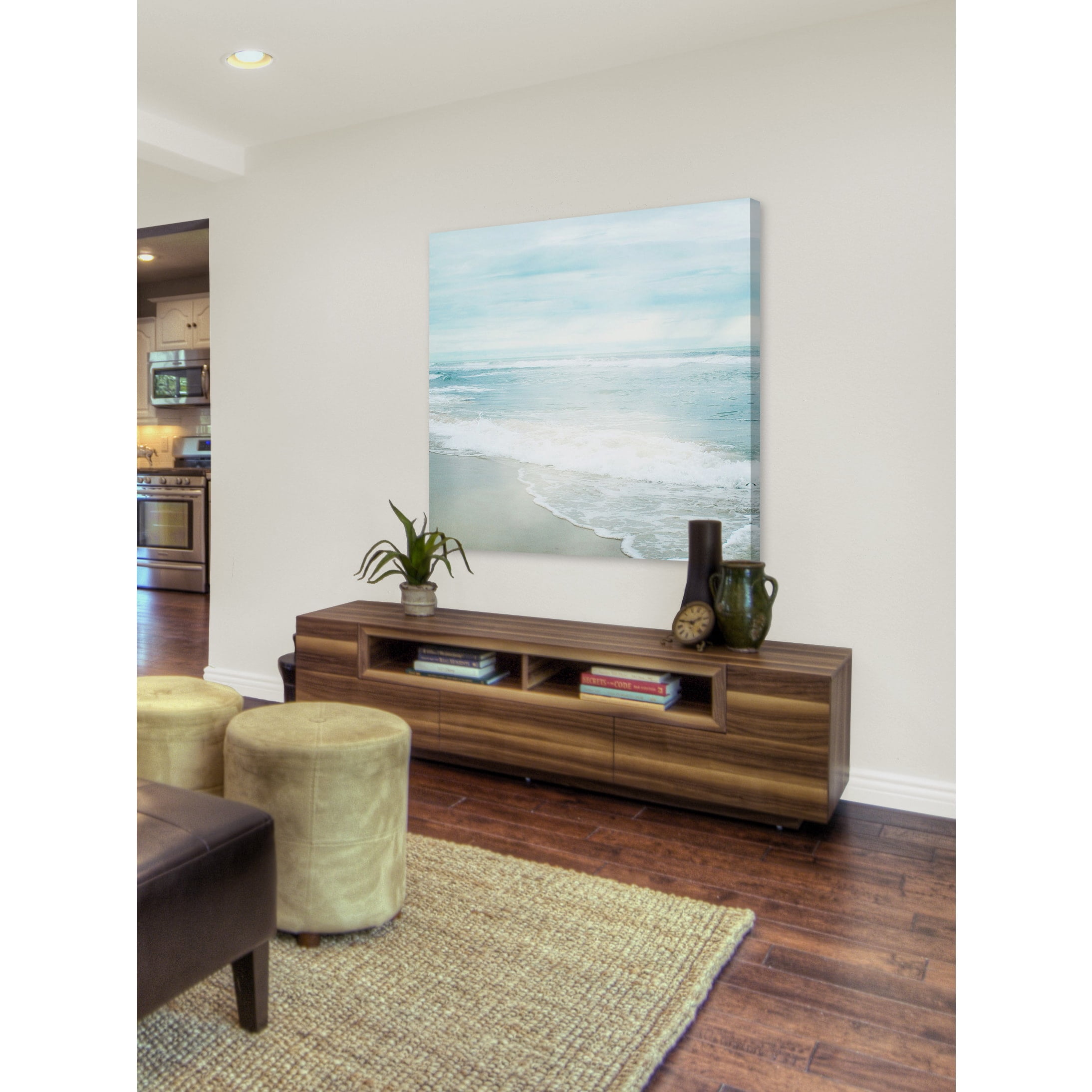 Marmont Hill "The Ocean Calls" Painting Print on Wrapped Canvas Art by Sharon Kalstek