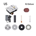 thumbnail image 2 of ZheElen Mini Table Saw 96W Electric Good Accuracy Slicer Small Slicing Tool Multifunctional Woodworking Lathe with Accessories R2/Luxury US Plug, 2 of 6