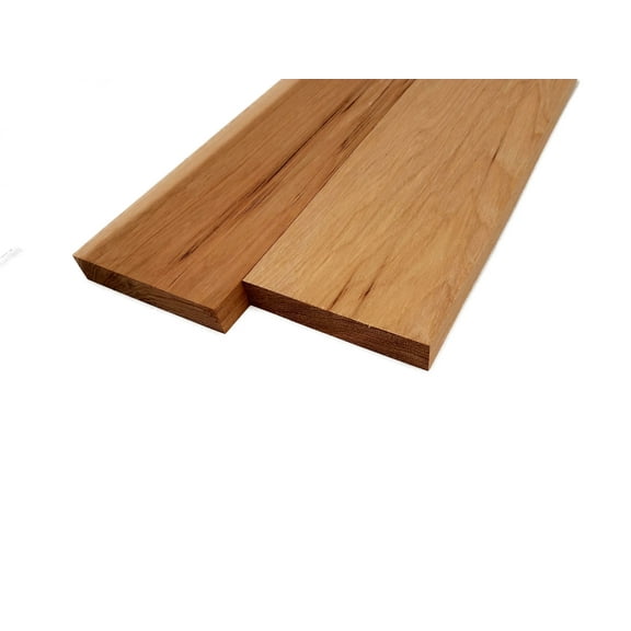 Hickory Lumber Board - 3/4" x 4" (2 Pcs)