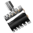 thumbnail image 4 of Sax Ligature, Saxophone Ligature Hand Crafted Stainless Steel Decorative Simple Installation Metal Binding  For DIY, 4 of 7