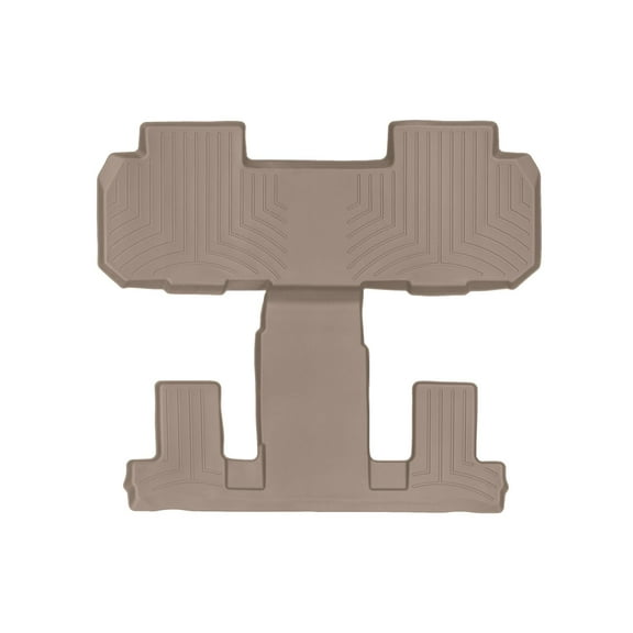 WeatherTech Custom Fit FloorLiners compatible with 2018-2024 Buick Enclave - One piece - 2nd and 3rd row coverage, Tan