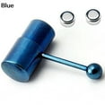 thumbnail image 7 of Ayyufe Unisex Cool Punk Hammer Shape Vibrating Tongue Bar Stud Body Piercing, 7 of 7