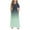Green, variant on Hrsba Kids Summer Dress,Casual Dress for Girls,Toddler Kids Girls Cute Gradient Print Short Sleeve Stretchy Pocket Dress A Line Long Dress