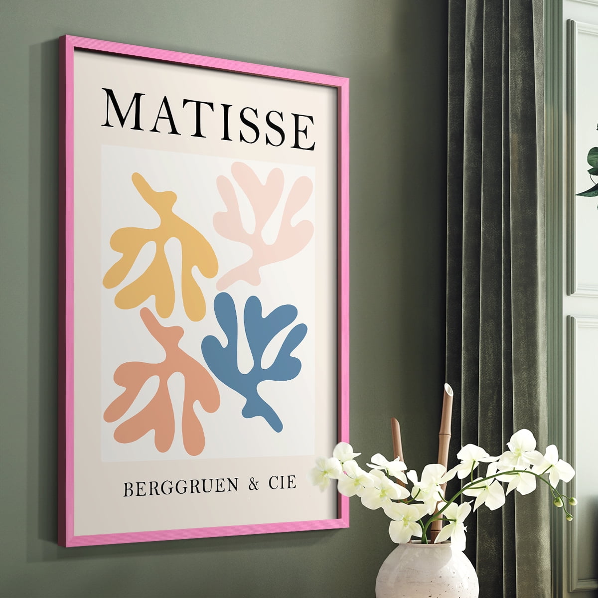 Matisse CCLXXVI in Solid Wood 11 x 14 Framed Print