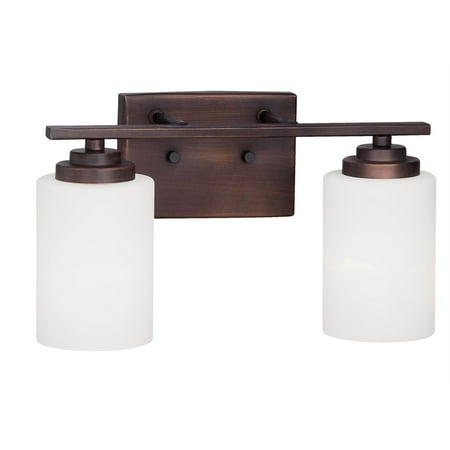 

Millennium Lighting Metal Vanity Light in Rubbed Bronze/Brown