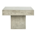 thumbnail image 5 of Safavieh Tallen Outdoor Modern Concrete Coffee Table - Dark Grey, 5 of 9