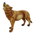 thumbnail image 1 of Zeckos Call of the Wild Wood Look Estatua de lobo aullador de 12 pulgadas Zeckos PDJ-961, 1 of 3