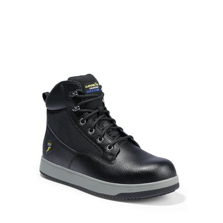 

Goodyear Engineered by Skechers Men s Onyx High Top Slip Resistant Steel Toe Boots