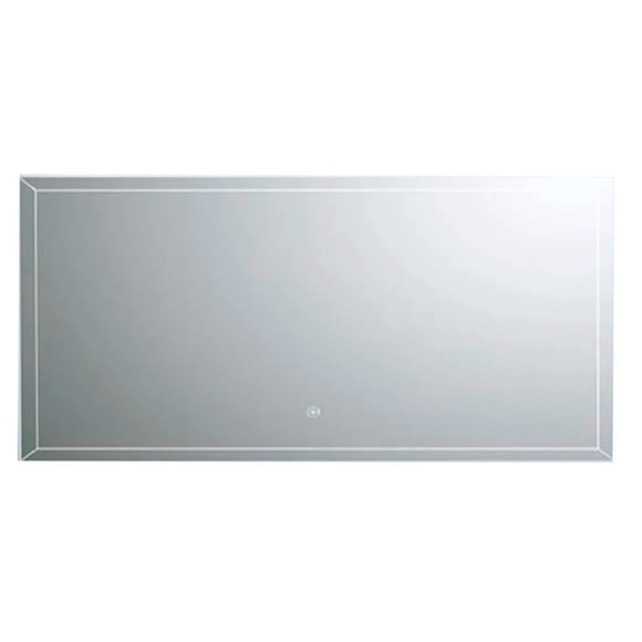Espejo Para Baño Con Luz Y Antiempañante 80 X 60 Cm Touch