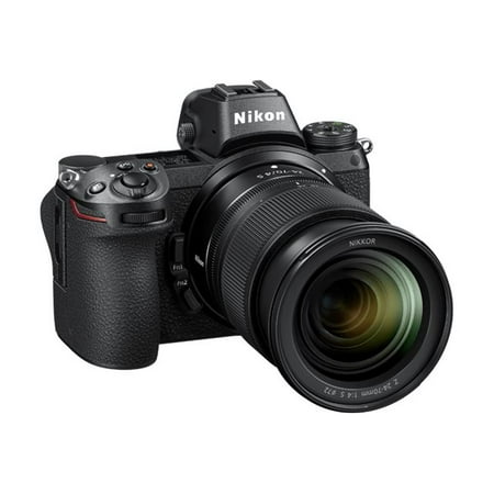 Nikon - Z6 Mirrorless 4K Video Camera with NIKKOR Z 24-70mm Lens - Black
