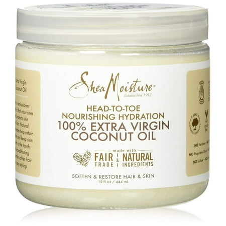 Shea Moisture 100% Extra Virgin Coconut Oil 15 oz