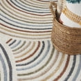 thumbnail image 5 of Nourison Astra Machine Washable Abstract Ivory/Multi 7'10" x 10' Kids Area Rug (8x10), 5 of 8