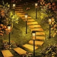 thumbnail image 6 of Upgraded Solar Pathway Lights - Super Bright Waterproof | Sun-Powered for Yard, Garden Walkway (Warm White), 6 of 8