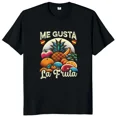 thumbnail image 2 of Classic Me Gusta La Fruta I Like Fruits Funny Spanish Meme T Shirts For Men Women Unisex Tee Tops Summer Streetwear, 2 of 5