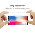 thumbnail image 3 of Tempered Glass for iPhone XR, Nakedcellphone 9H Hard Clear Screen Protector Guard [Crack Saver] for Apple iPhone XR (2018) (Size 6.1" model) (10R), 3 of 6
