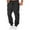 A40 Black, variant on TrendOFT Mens Baggy Sweatpants with Pockets Drawstring Wide Leg Lounge Pants Workout Running Workout Sweat Pants Dark Gray M