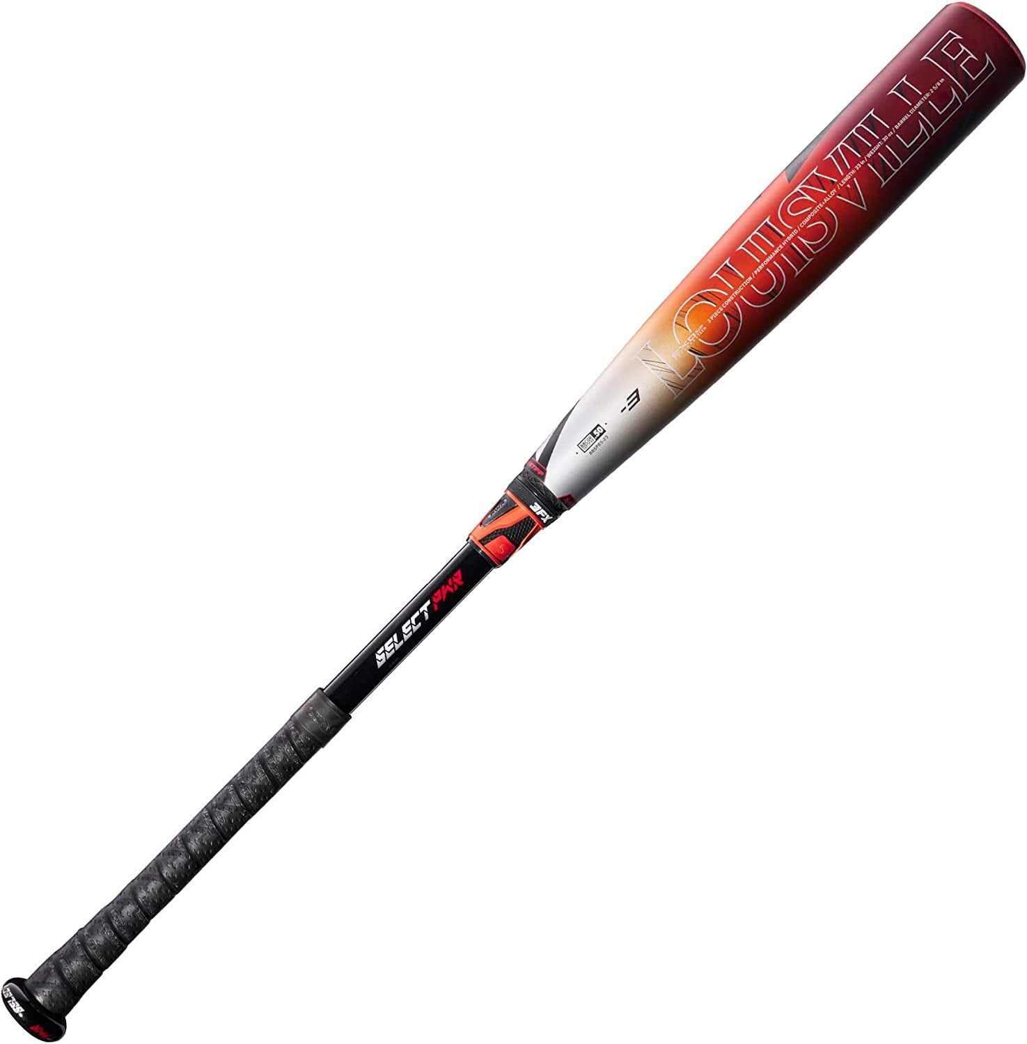 Louisville Slugger 2023 Select PWR -3 BBCOR Metal Baseball Bat: WBL2641010