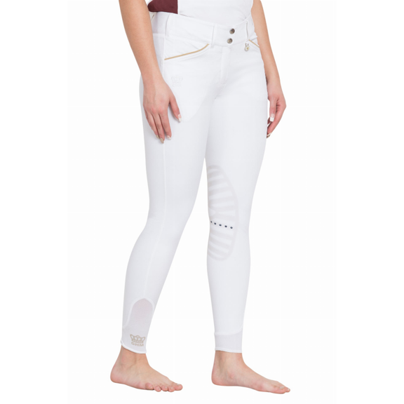 George H Morris Ladies Add Back Silicone Knee Patch Breeches