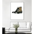 thumbnail image 2 of Giant Art Canvas  30x40 Boots 3 Framed in White, 2 of 3