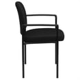 thumbnail image 3 of Scranton & Co Steel Black Side Chair with Arms Stackable, 3 of 4