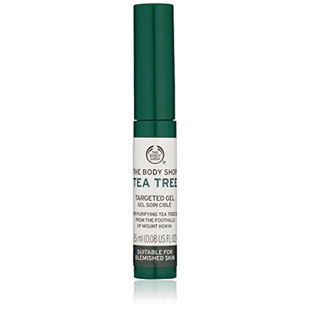 The Body Shop Tea Tree Targeted Gel, Made with Tea Tree Oil, for