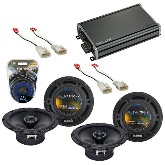 Fits Toyota Matrix 2003-2008 Factory Speaker Upgrade Harmony (2) R65 & CXA360.4