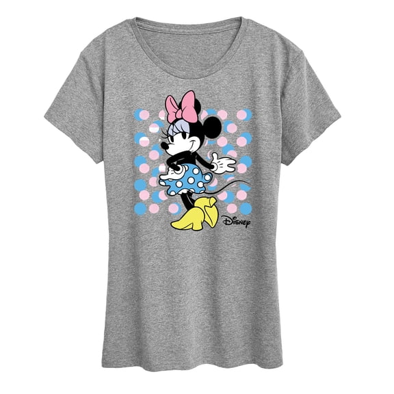 Disney - Minnie Dot Square Women's Short Sleeve Graphic T-Shirt