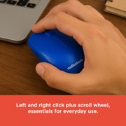 RadioShack Wireless Mouse (3 Buttons, 1000 DPI, Blue)