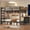 Black, variant on Twin Over Twin Bunk Beds with Bedside Storage & LED Lights for Teens Loft Bed with Desk and Storage Drawers Black