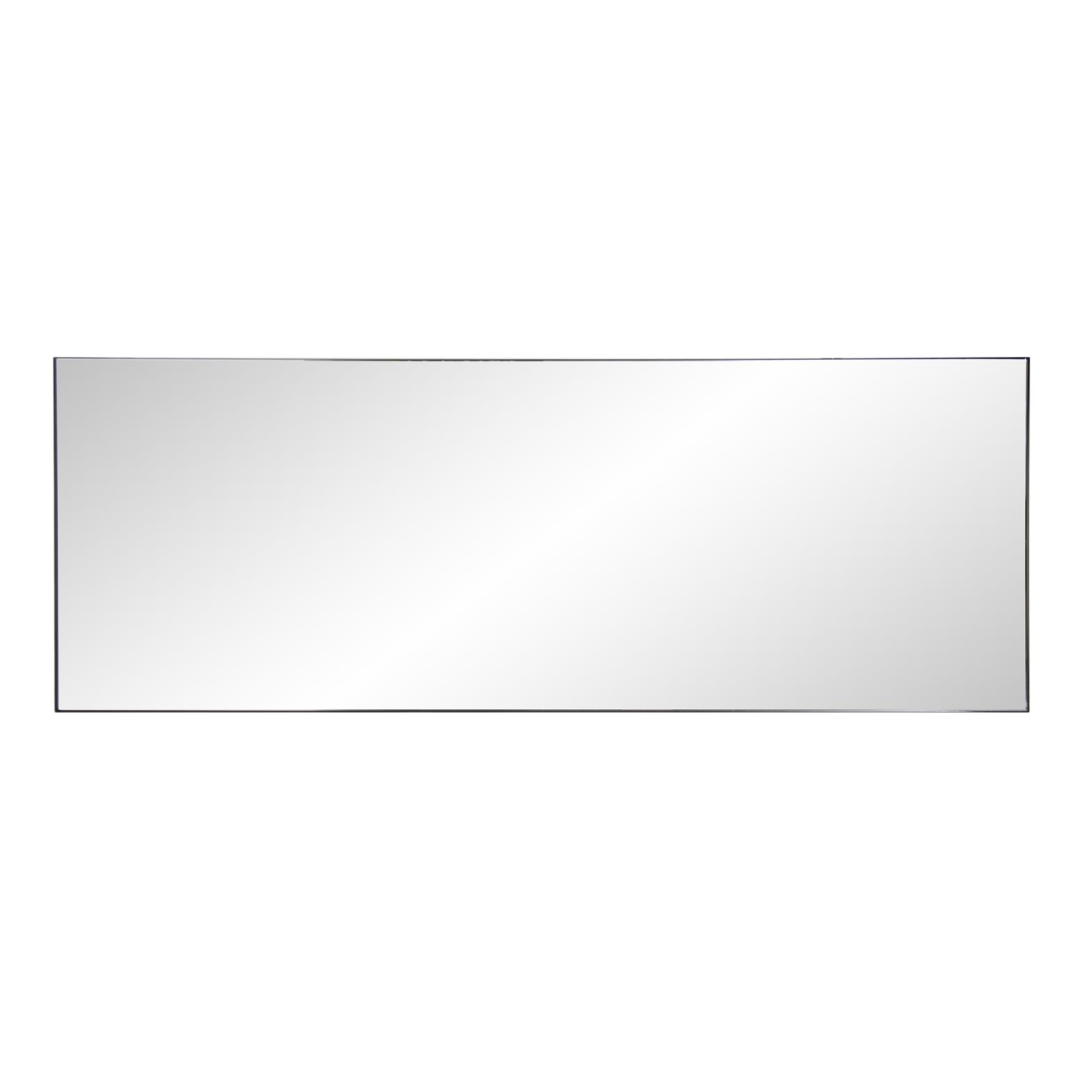 Tyler Dillon Stainless Steel Framed Wall Mirror, Van Buren Collection